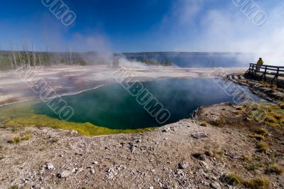Yellowstone hot pool