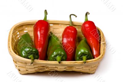 Red and green chili Red and green chili
