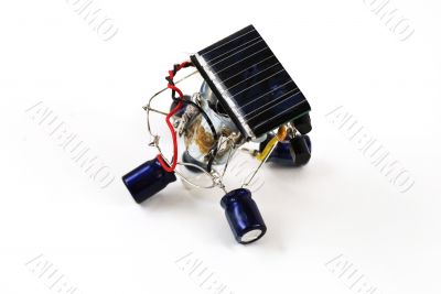 solar energy robot