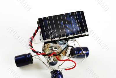 solar energy robot