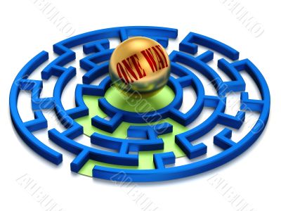 One Way Labyrinth. One Way Labyrinth.