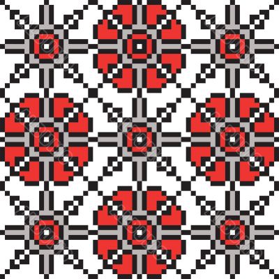 Traditional Belarus ornament