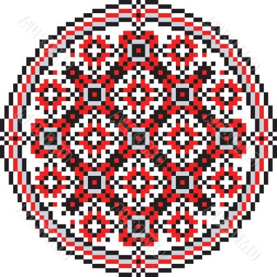 Traditional Belarus ornament