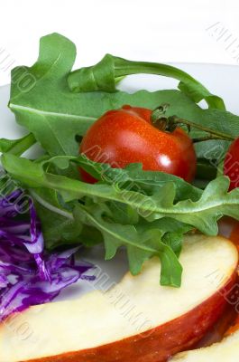 salad ingredient on a plate