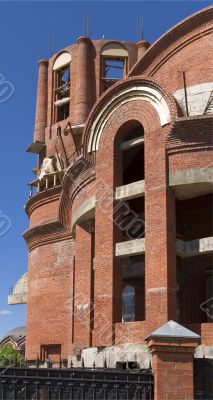 Church under construction