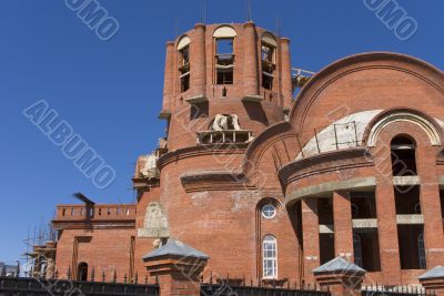 Church under construction