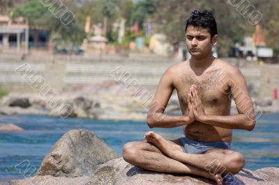 Yoga in water Yoga in water
