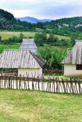 Rural landscape Serbia