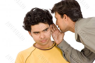 Share secrets between two men Share secrets between two men