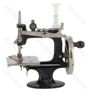 old historical sewing machine