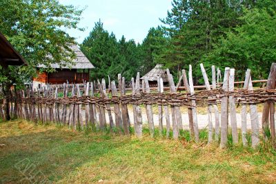 Rural landscape Serbia