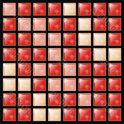 Background from red and pink tile Background from red and pink tile