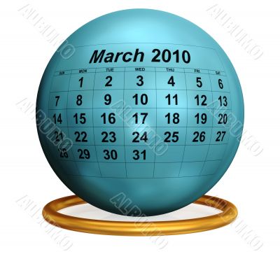 March 2010 Original Calendar.