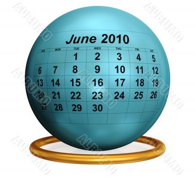June 2010 Original Calendar.