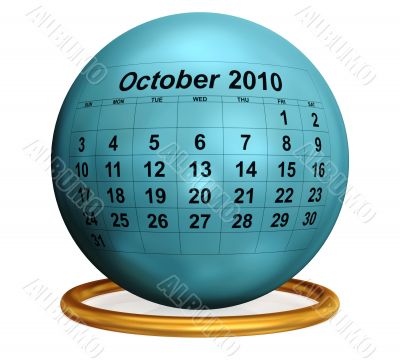 October 2010 Original Calendar. October 2010 Original Calendar.