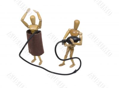 Under pressure from another