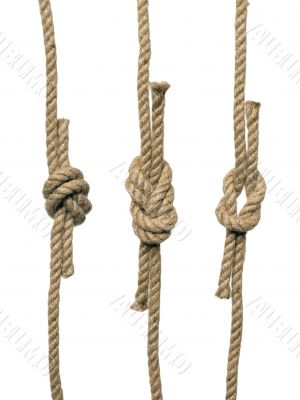 Rope knots.