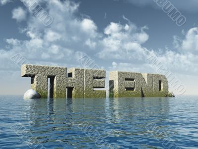the end the end