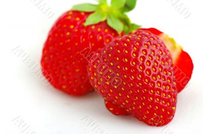 Close up of a strawberry