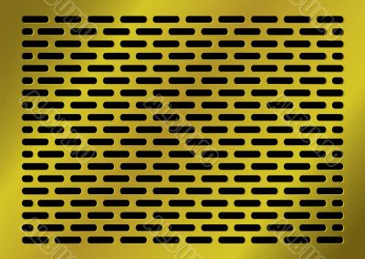 lozenge gold background