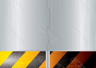 metal space door