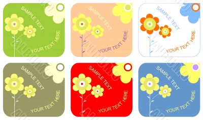 Set of vector blank labels for shop, stores, etc.