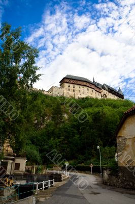 Old castle and town