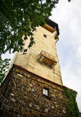 Diana tower from ground Diana tower from ground
