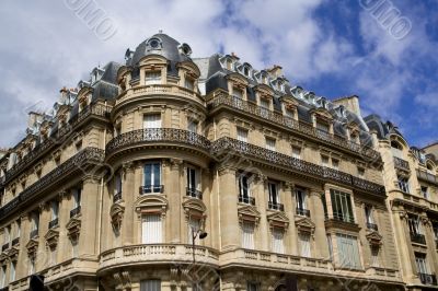 Old Paris buildings