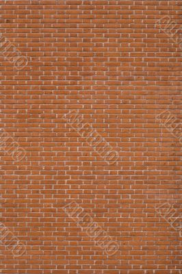 Red brick wall