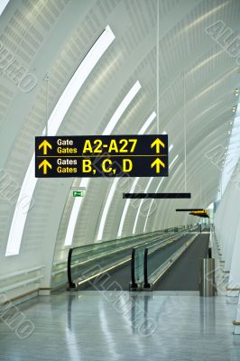 Airport gates guide