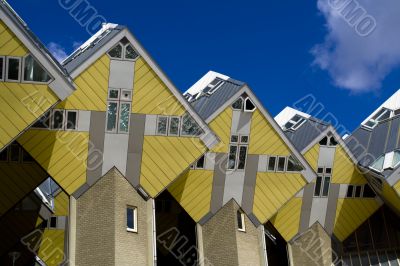 Cubic houses in Rotterdam