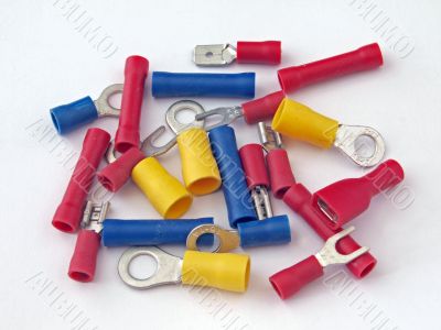 Electronic crimp connections. Electronic crimp connections.