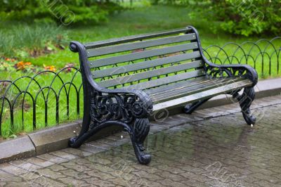 Empty bench