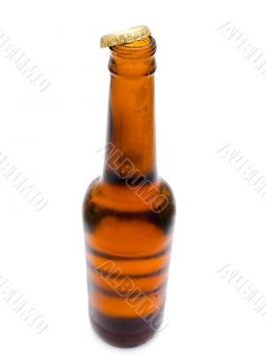 bottle of fresh beer