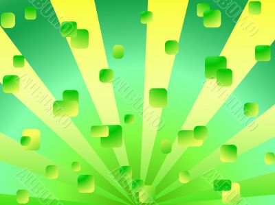 abstract background in green