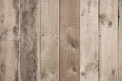 Texture from a rough raw wooden board