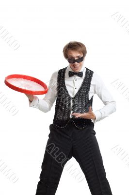 Juggler with his properties