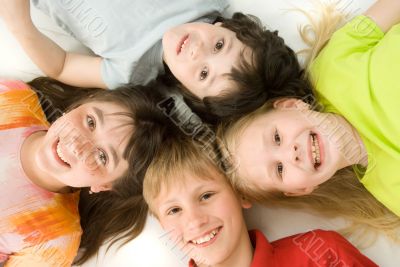 Four children Four children