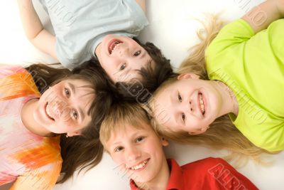 Four children Four children