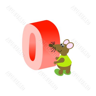 Mouse with Number