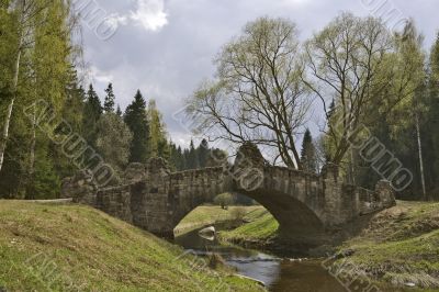 Ancient stone bridge
