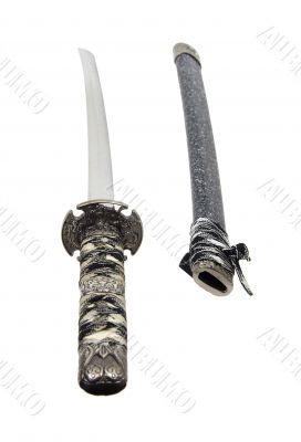 Samurai sword and scabbard