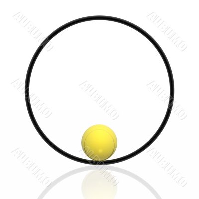sphere and ring