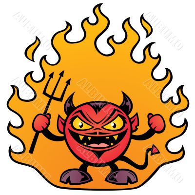 Fat Devil Character Fat Devil Character