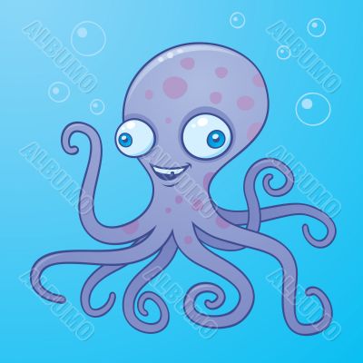 Silly Octopus Cartoon