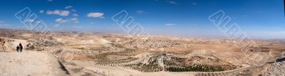 Israel Palestine panorama