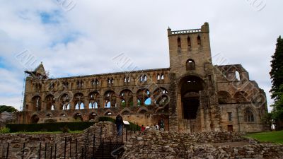 Jedburgh abbey - tourists attraction