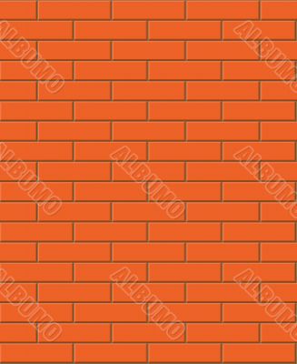 Vector seamless brick texture