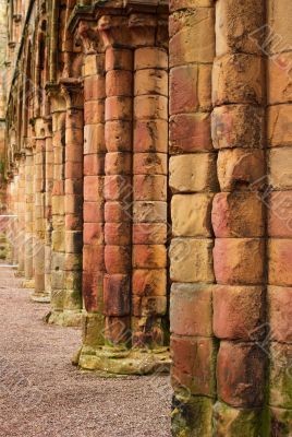 Jedburgh abbey - tourists attraction